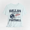 Lavender Dallas Football Tee — "Dallas More Than Sport" Vintage Helmet T‑Shirt