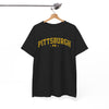 Pittsburgh PA Arch Tee Vintage college-style lettering T-Shirt