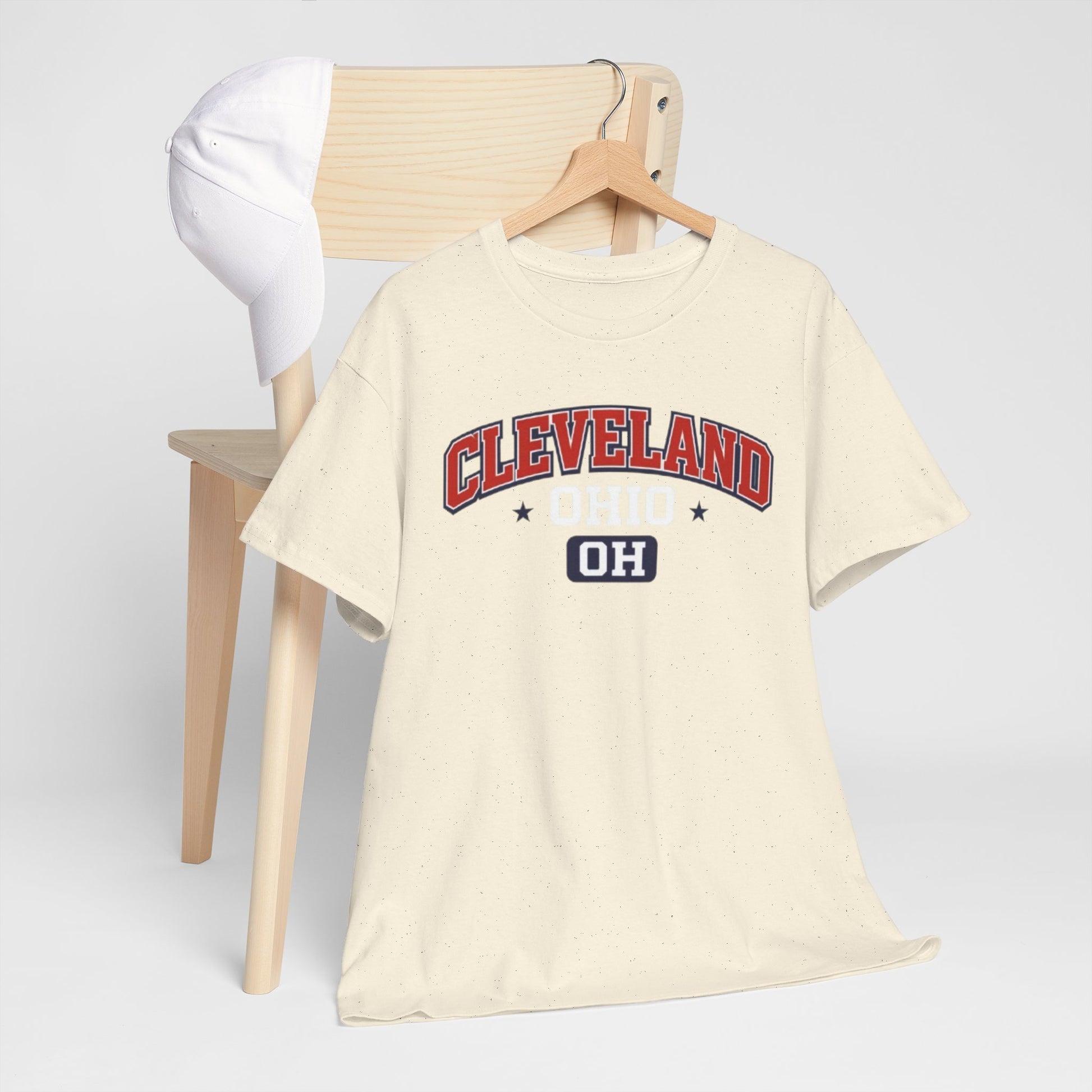 Cleveland Ohio Graphic Tee — Vintage Collegiate City  Shirt streetwear fashion product image 11