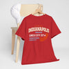Firebrick Indianapolis Circle City 317 T Shirt Vintage Indiana City Tee Retro Graphic