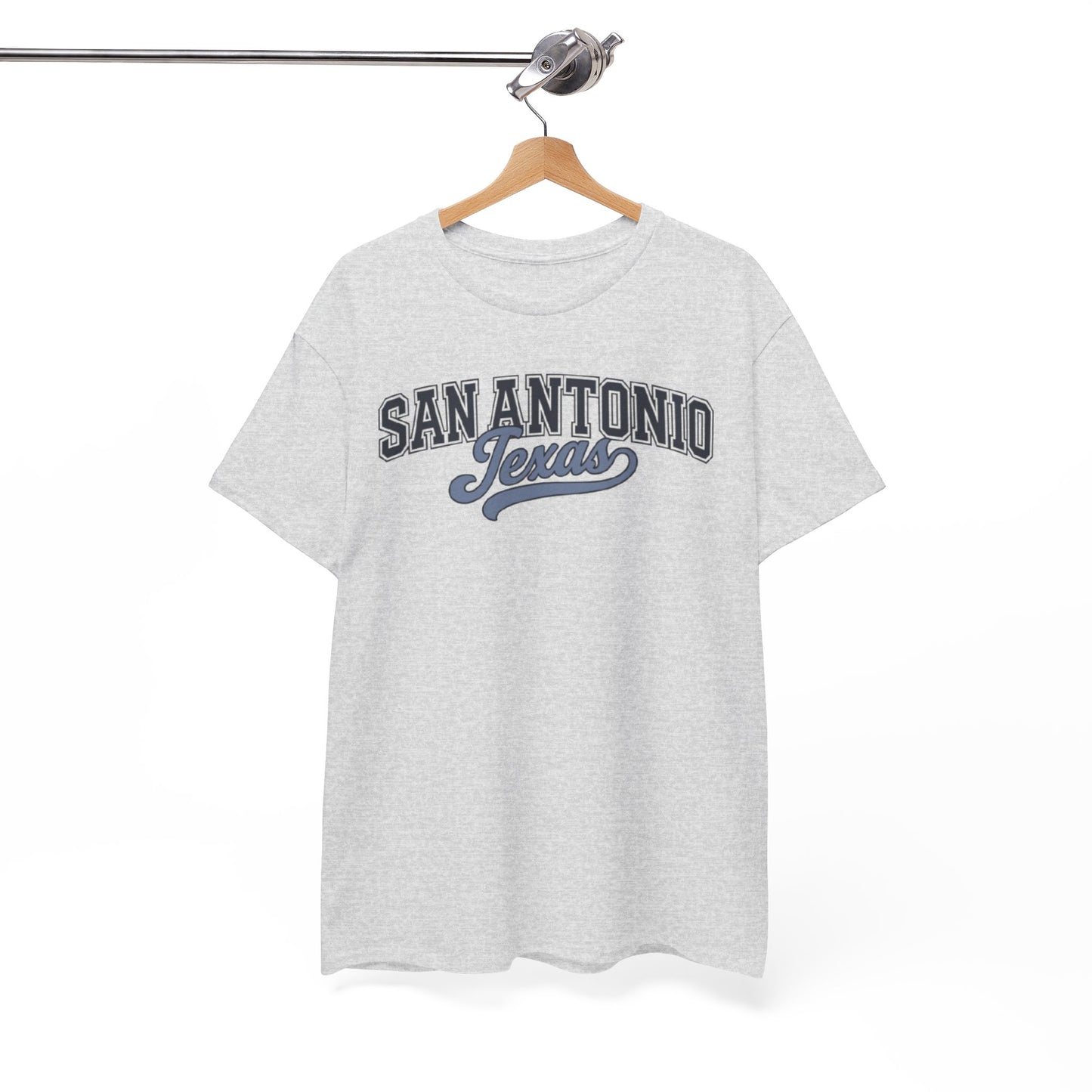 San Antonio Texas Retro Script T-Shirt — Vintage City Tee