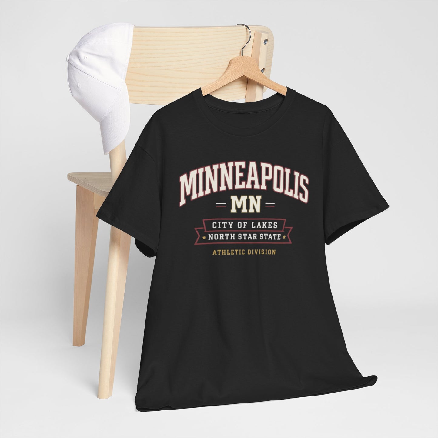 Minneapolis MN City of Lakes T-Shirt — Vintage North Star State Tee