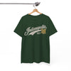 White Smoke Indianapolis 317 Shirt Vintage Script Tee Indiana T Shirt Retro City Graphic