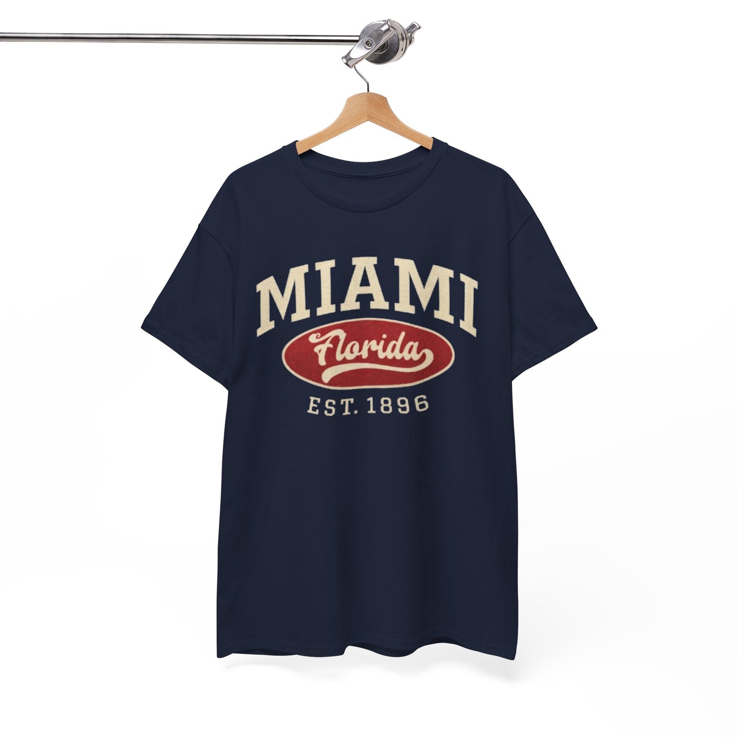 Miami Florida Vintage Tee — EST. 1896 Retro City T-Shirt
