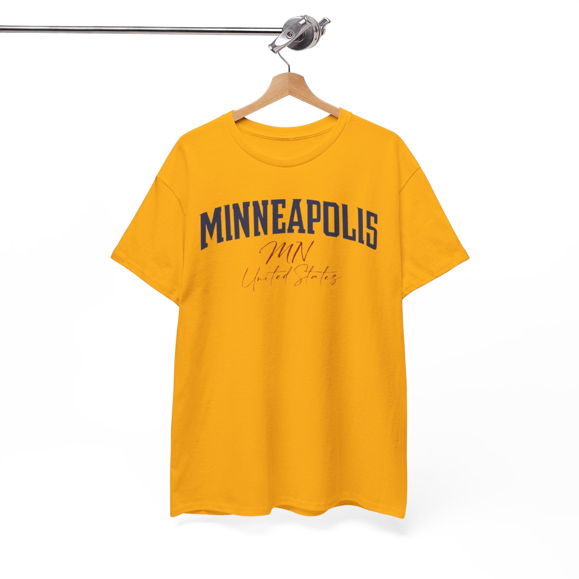 Minneapolis Vintage Script Tee — Minneapolis MN Retro City T-Shirt streetwear fashion product image 5