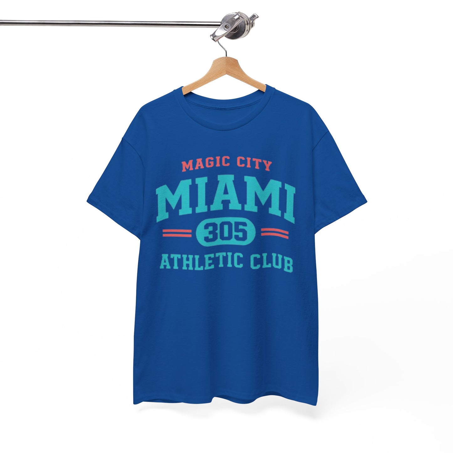Miami 305 Athletic Club T-Shirt — Magic City Vintage Sport Tee