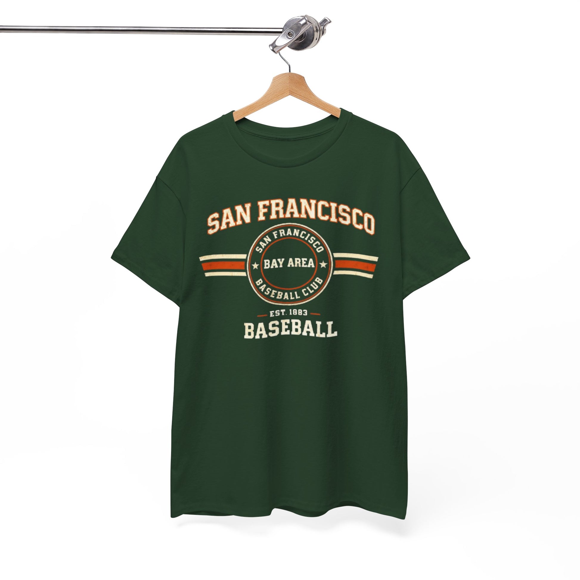 White Smoke San Francisco Bay Area Baseball Tee – Vintage Team Logo Shirt