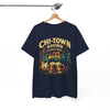 White Smoke Chi-Town Sound Blues and Jazz Live Music T-Shirt – Chicago Vintage Music Graphic Tee