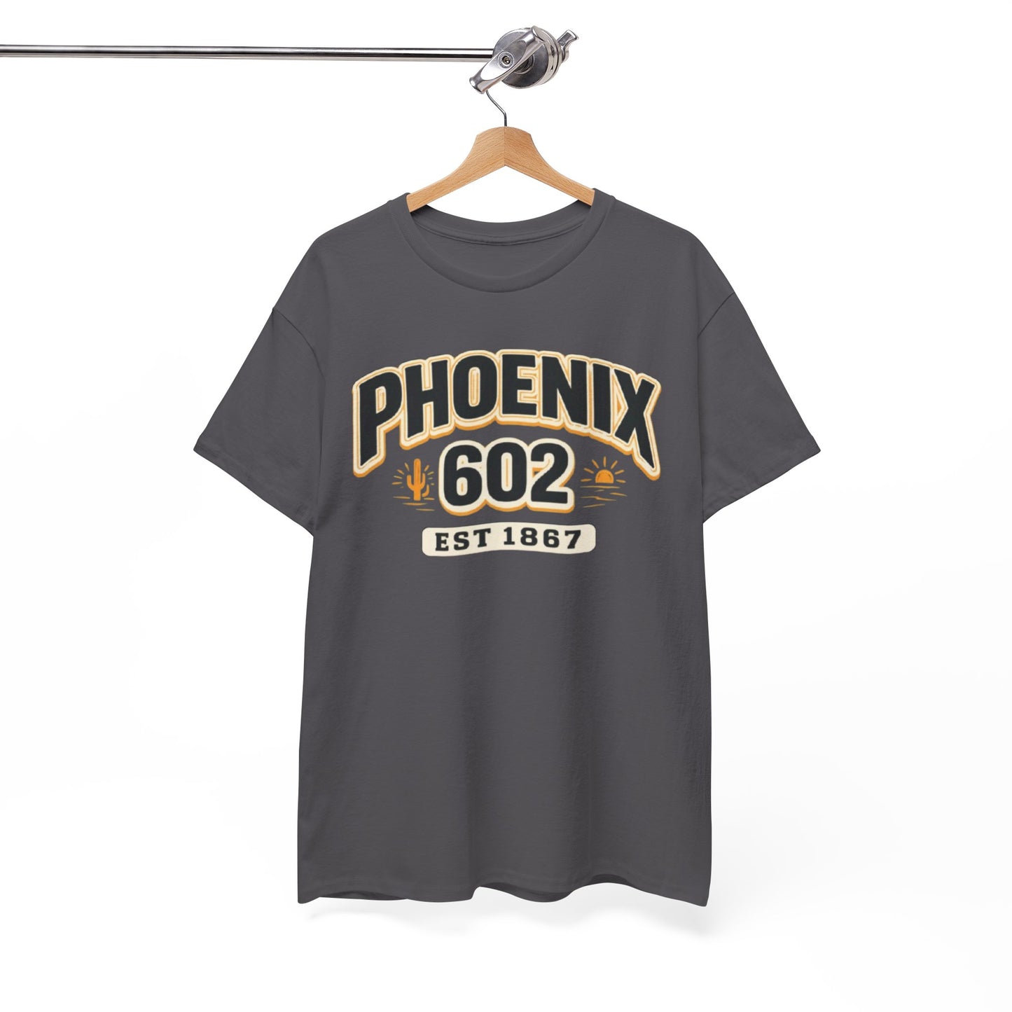 Phoenix 602 T-Shirt – Retro Arizona City Tee (EST 1867)