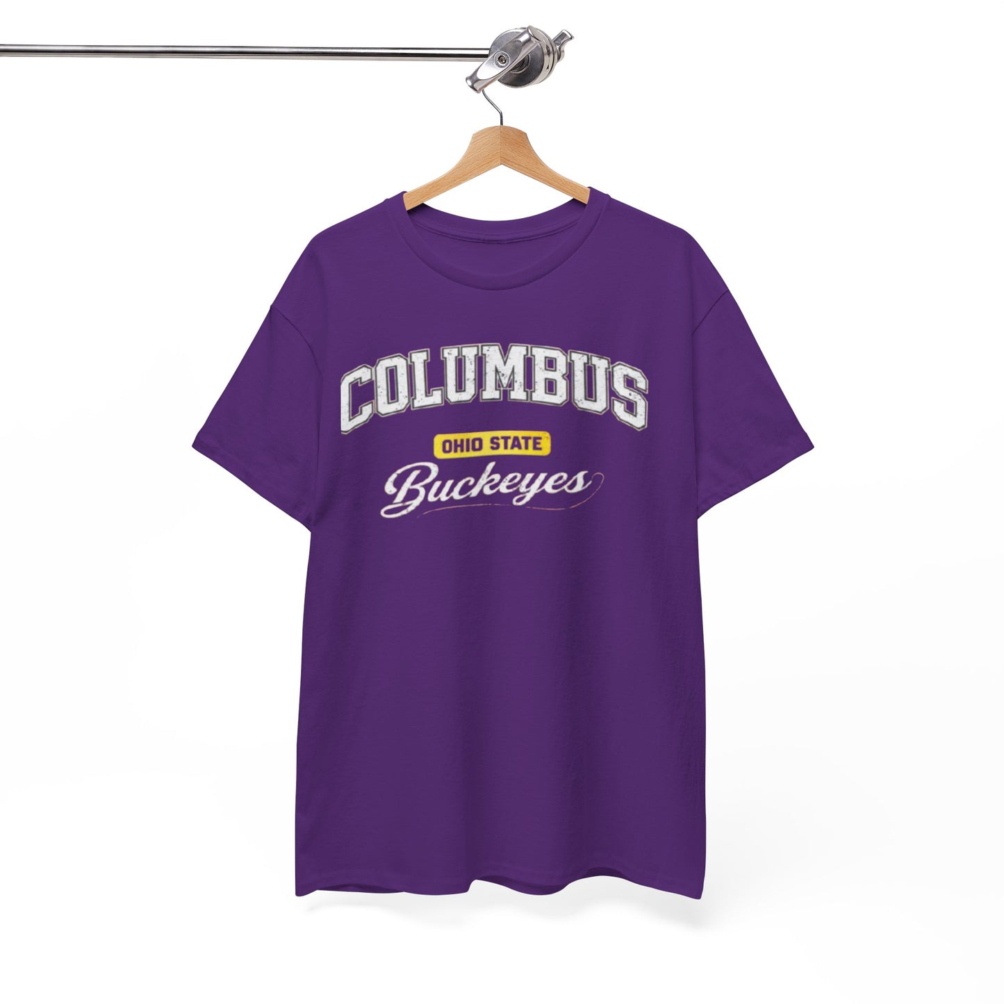 Columbus Buckeyes Tee – Ohio State Vintage Collegiate T-Shirt M game day varsity apparel