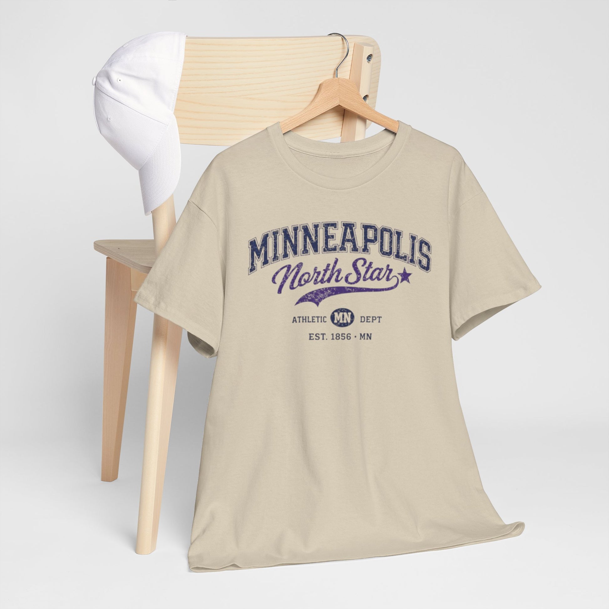 Minneapolis North Star T-Shirt — Vintage Athletic City Tee streetwear fashion product image 7