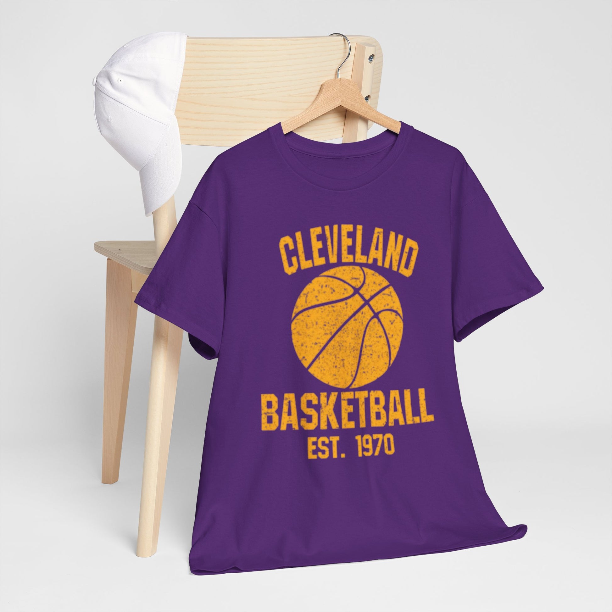 Cleveland Basketball Tee — Vintage Established 1970 Graphic Shirt streetwear fashion product image 9