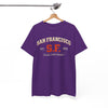White Smoke San Francisco S.F. Vintage Baseball Tee