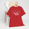 Firebrick Columbus Ohio Varsity T-Shirt – Retro College Style Streetwear Tee