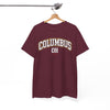 White Smoke Columbus OH Retro Arch T‑Shirt — Vintage City Tee