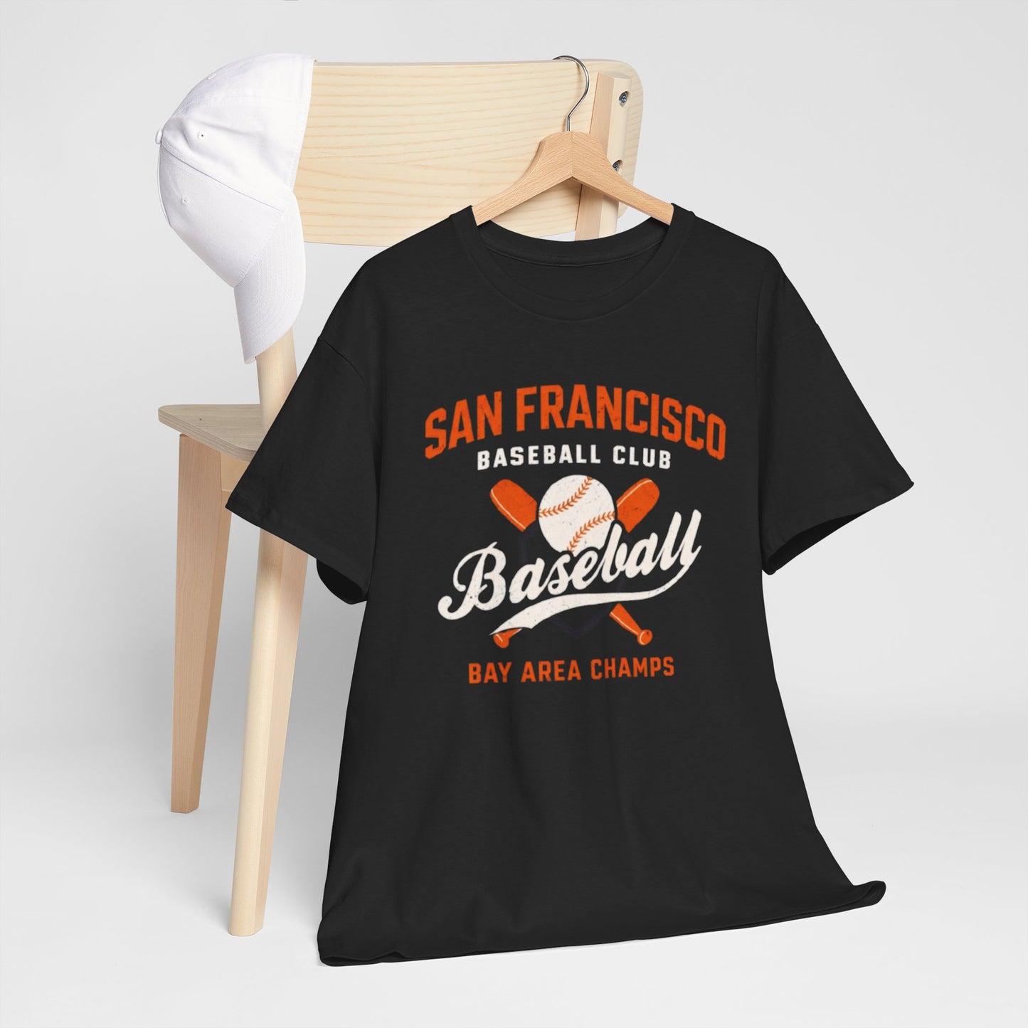 San Francisco Baseball Club Tee — "Bay Area Champs" Vintage Baseball T-Shirt