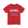 White Smoke Columbus Ohio Majestic Tee — "It's a Buckeye Thing" City  T-Shirt