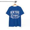 White Smoke New York Brooklyn League Track & Field Champion T‑Shirt