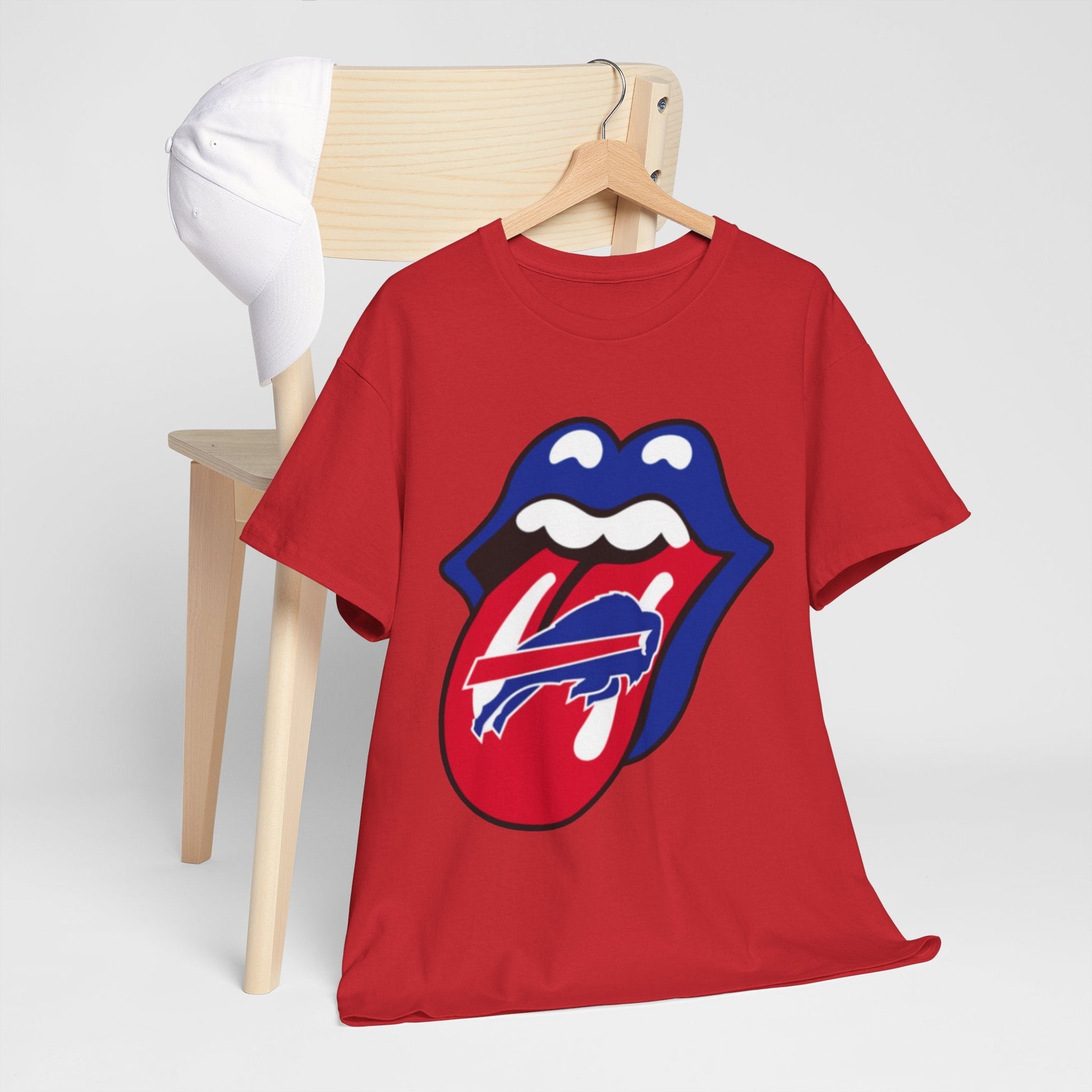Buffalo Bills Inspired Tongue Tee — Fan Football Shirt streetwear fashion product image 6