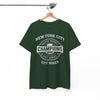 White Smoke New York City Champions T-Shirt — Vintage Baseball City Series Tee