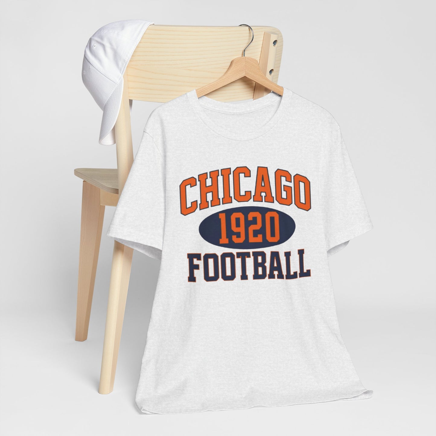Lavender Chicago 1920 Football Shirt – Vintage Varsity Style Game Day T Shirt