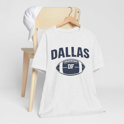 Dallas Football Vintage Tee – breathable comfort wear, lightweight game day shirt, image 1.0