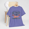 Light Slate Gray Detroit Strong T-Shirt — Motor City "Blue Collar Champions" Tee