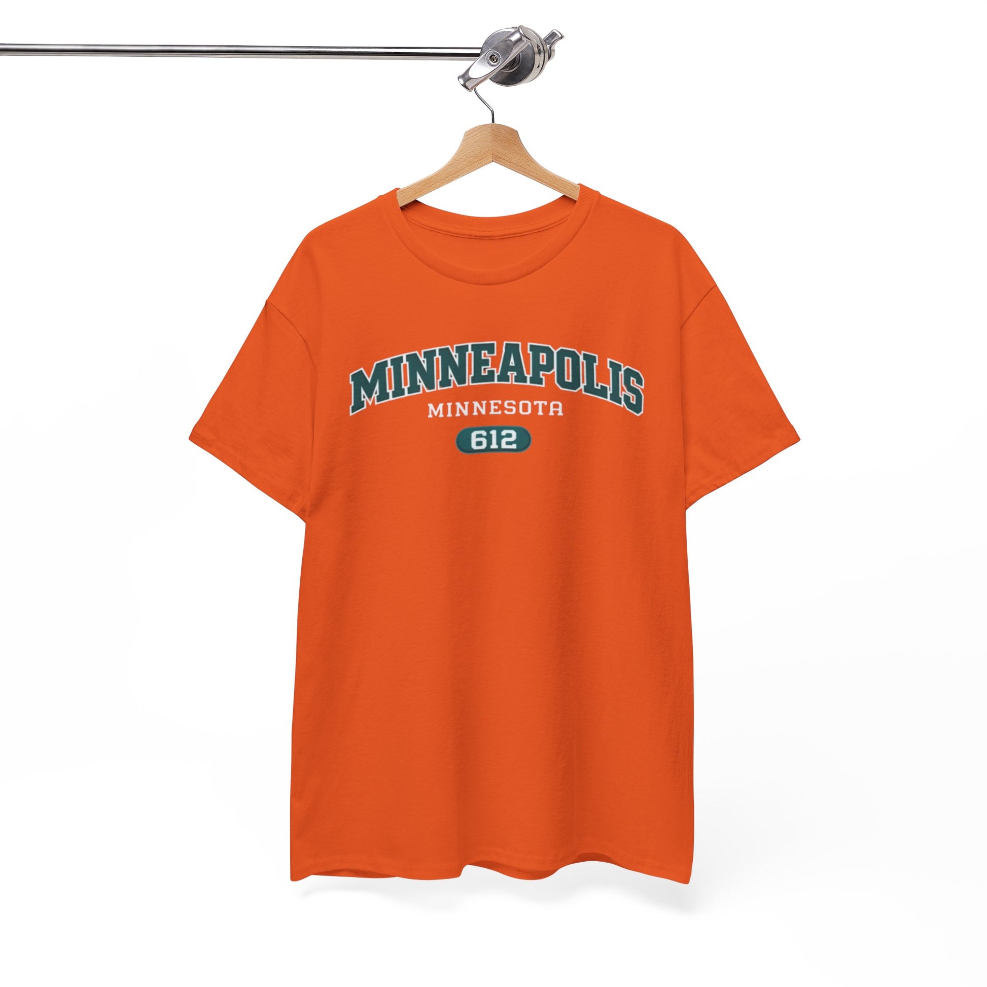 Minneapolis 612 Tee — Retro Minnesota City T‑Shirt – nfl fan apparel, casual fan outfit, image 1.0