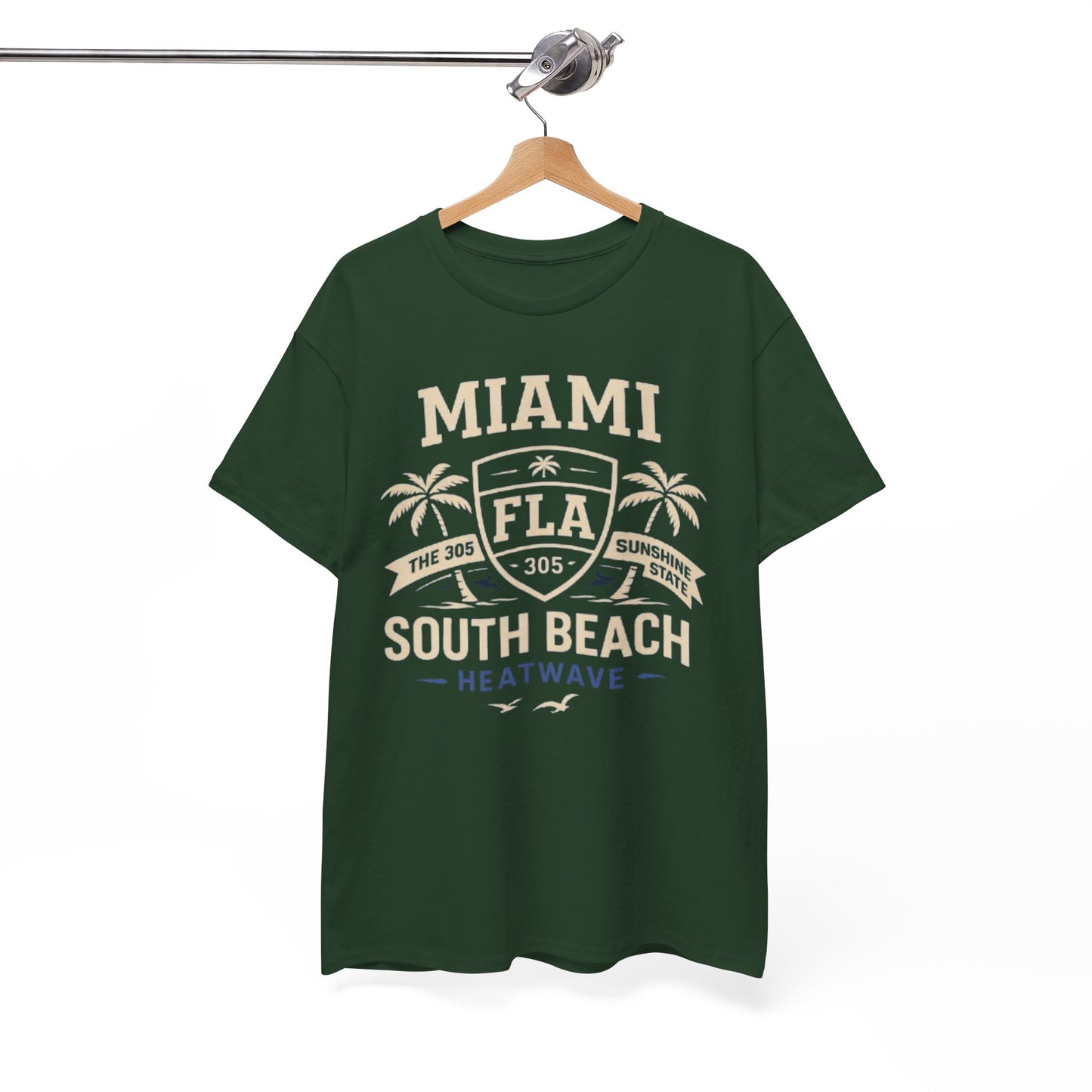 Miami South Beach T-Shirt – FLA 305 Beach Lifestyle Streetwear tee