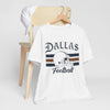 Lavender Dallas Football Vintage Helmet Tee