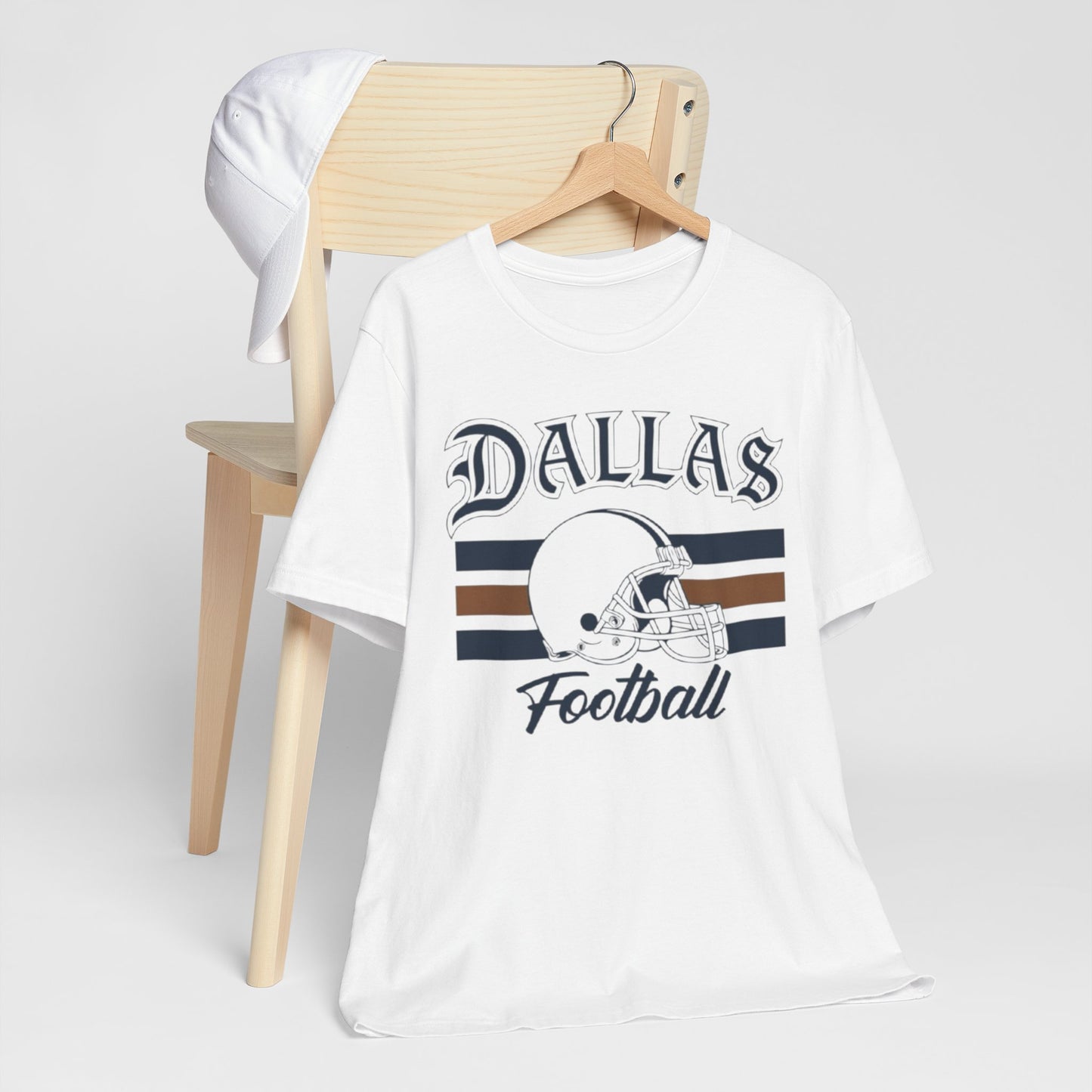 Dallas Football Vintage Helmet Tee
