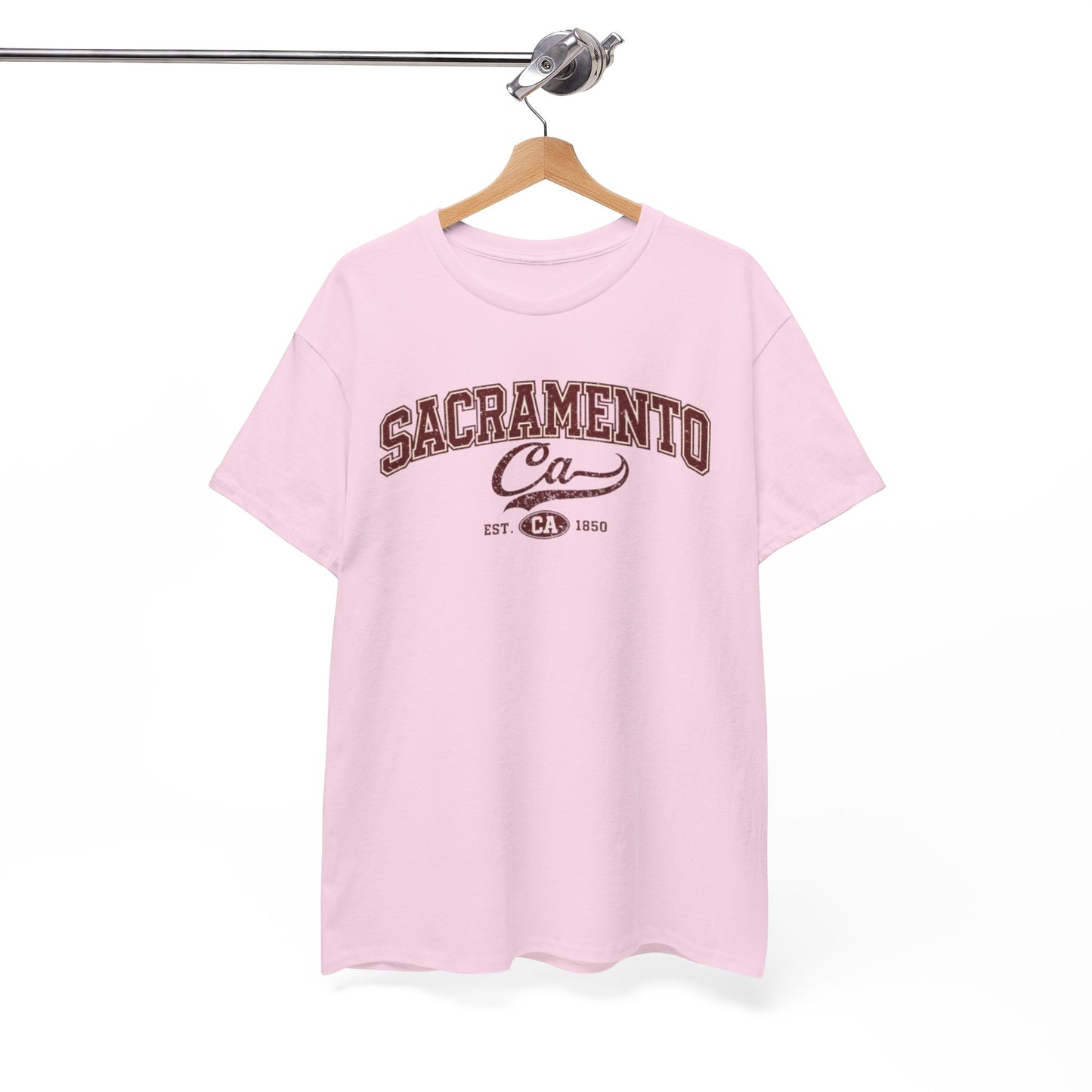 White Smoke Sacramento CA Vintage College T-Shirt — Retro City Tee