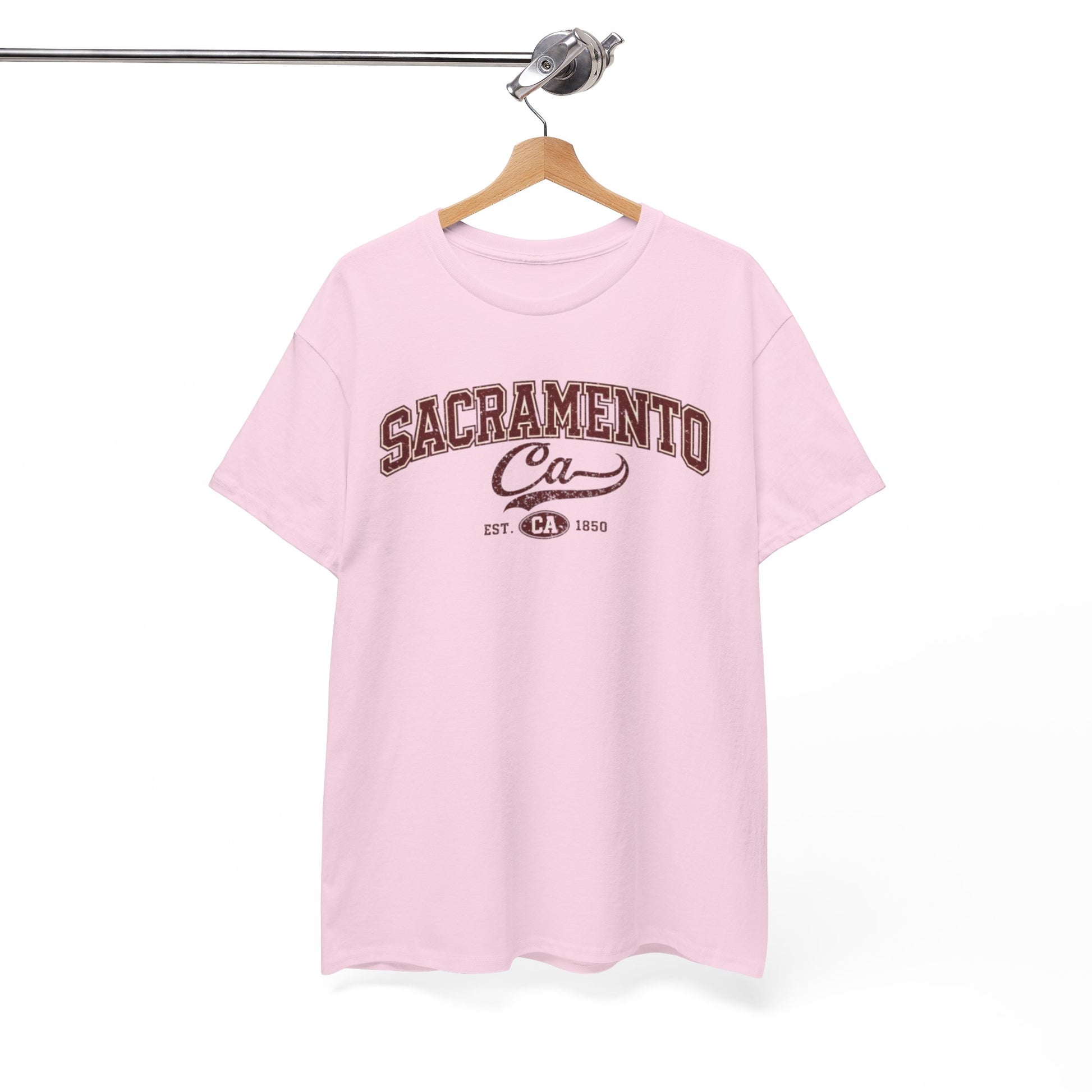 White Smoke Sacramento CA Vintage College T-Shirt — Retro City Tee