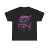 Dark Slate Gray Miami Nights Drive and Dream Graphic T-Shirt – Neon City Oversized Streetwear Tee