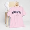 Minneapolis Vintage Script Tee — Minneapolis MN Retro City T-Shirt