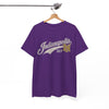 White Smoke Indianapolis 317 Shirt Vintage Script Tee Indiana T Shirt Retro City Graphic