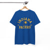 White Smoke Indiana Pacers Retro T-Shirt — 1967 Vintage Basketball Tee
