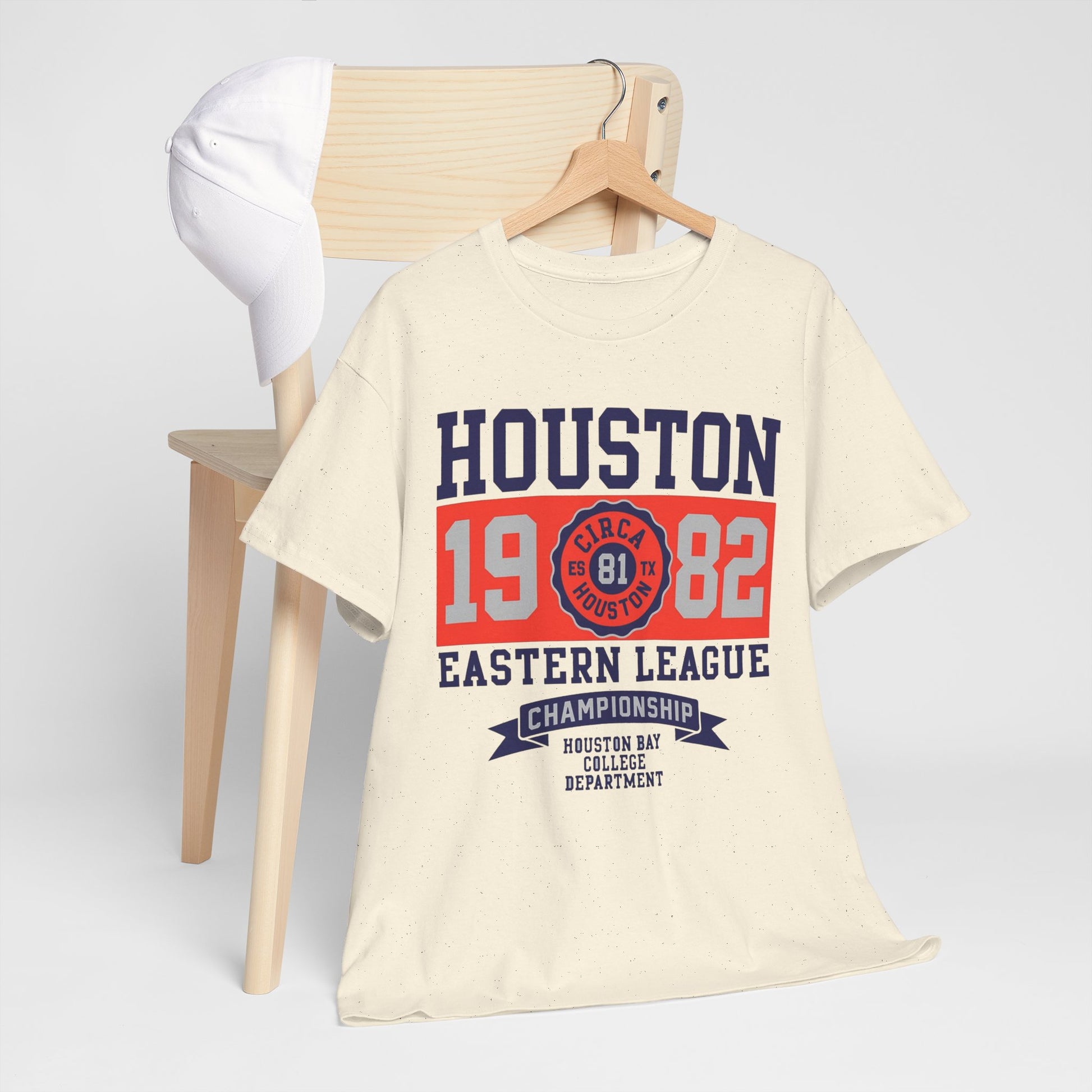 Antique White Houston 1982 Eastern League Championship Tee vintage sports tee  Houston shirt college retro baseball  team