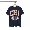 White Smoke CHI Athletic 1978 T-Shirt – Chicago Streetwear Vintage Sports Tee