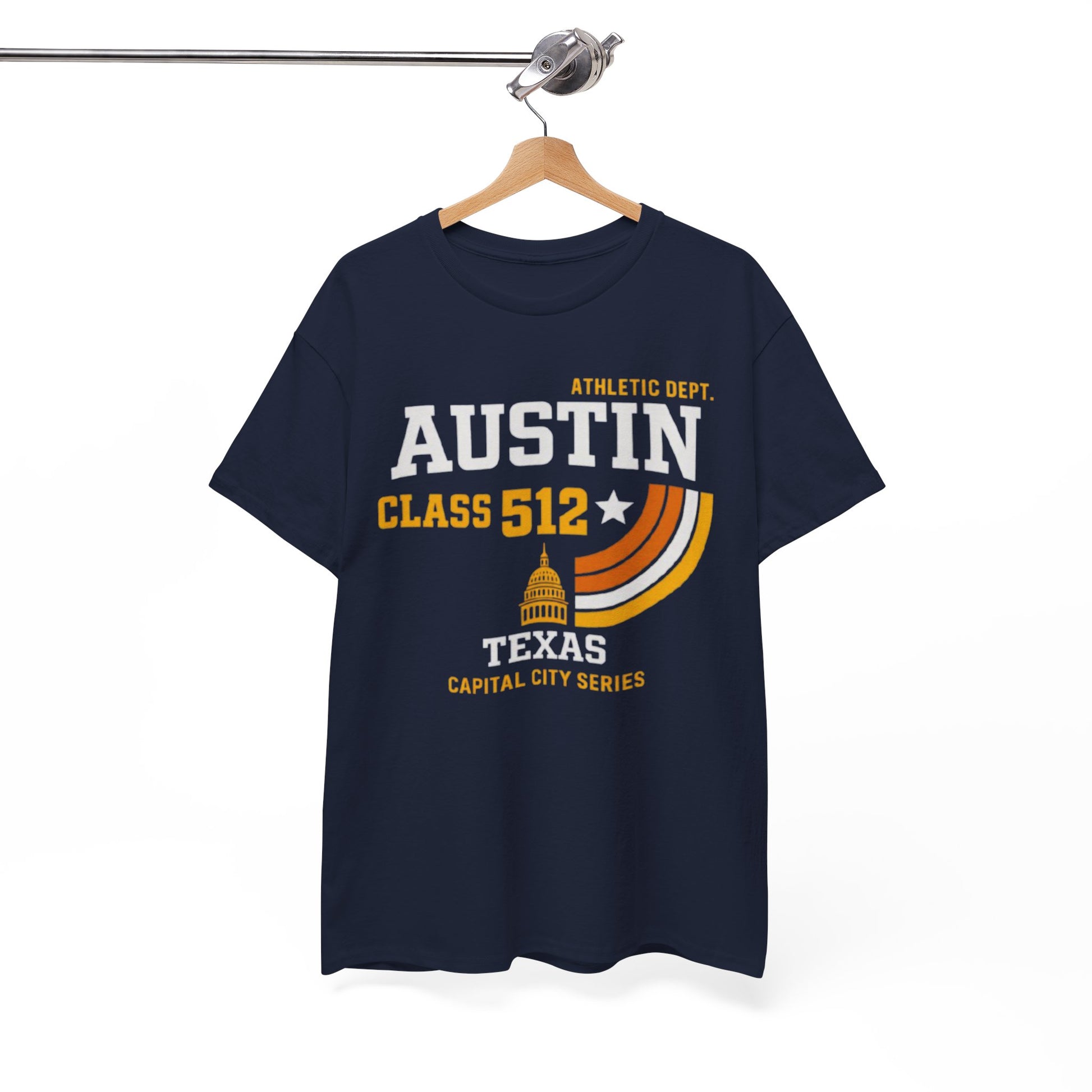 White Smoke Austin Class 512 Graphic T-Shirt – Capital City Athletic Streetwear Tee