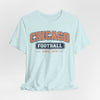 Lavender Chicago Football Since 1920 T Shirt – Vintage Orange Navy Classic American Sports Tee