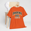 Chocolate Phoenix 602 T-Shirt – Retro Arizona City Tee (EST 1867)
