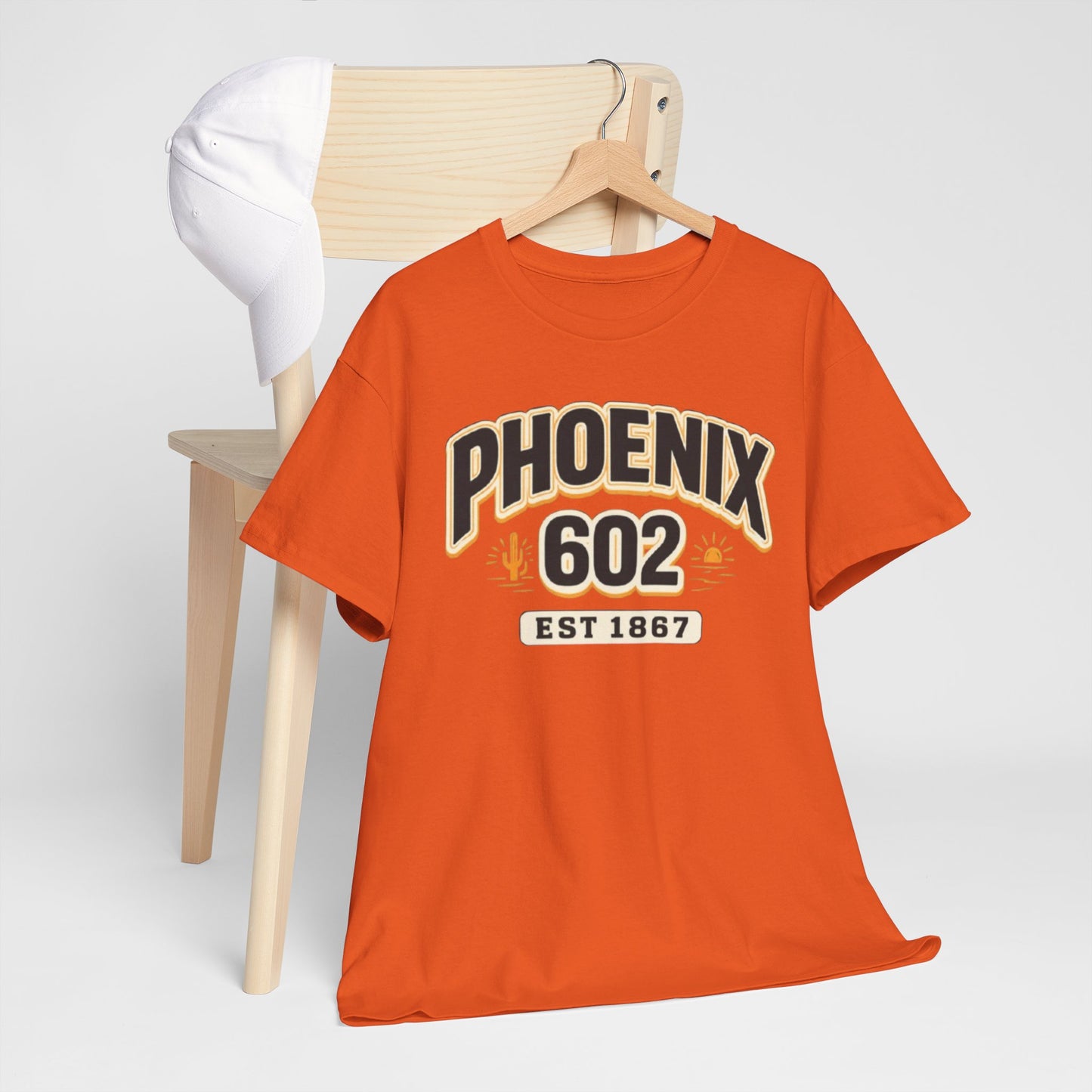 Phoenix 602 T-Shirt – Retro Arizona City Tee (EST 1867)