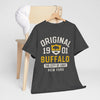 Dark Slate Gray Original 1901 Buffalo T-Shirt — The City of Light, New York Tee