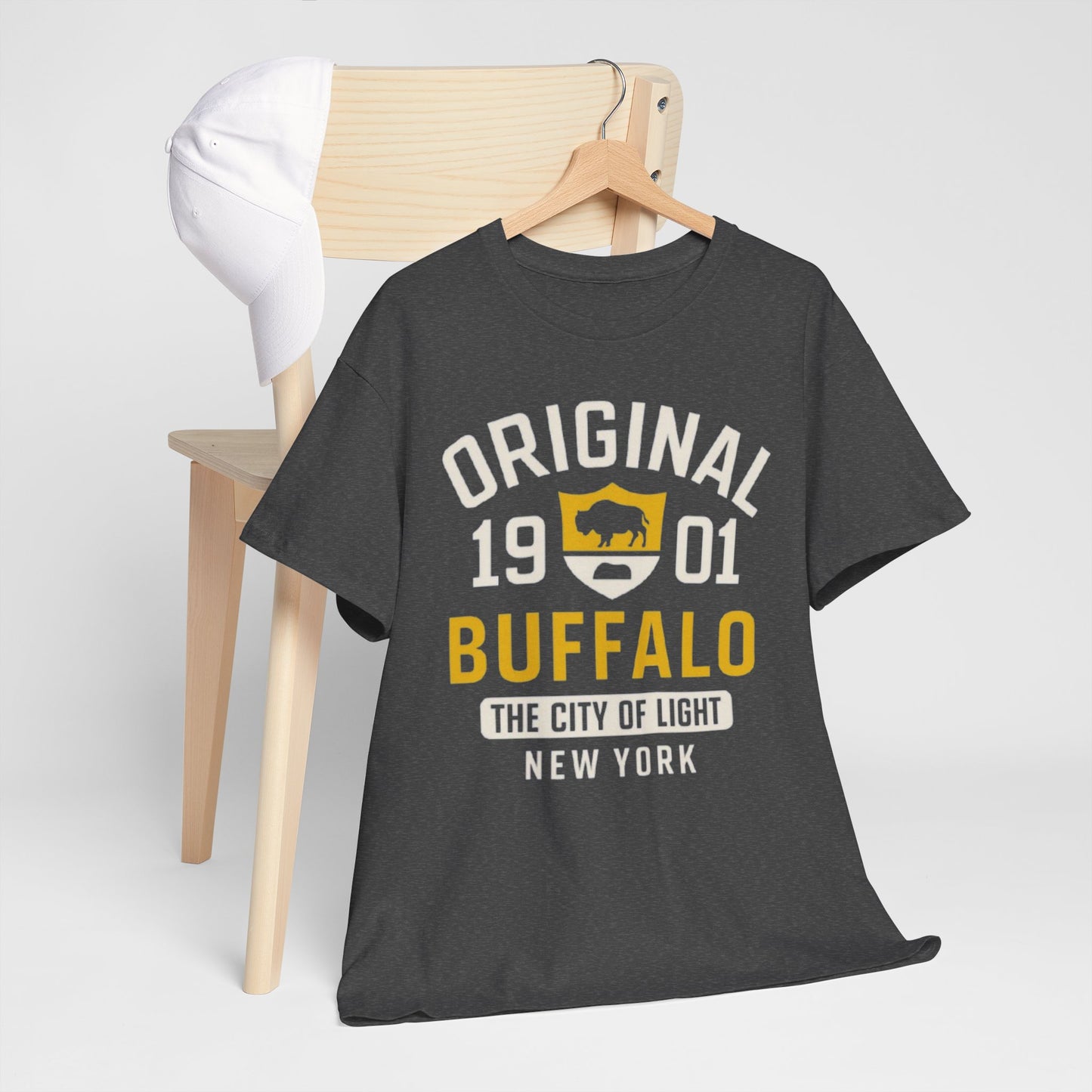 Original 1901 Buffalo T-Shirt — The City of Light, New York Tee
