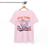 White Smoke New York Baseball Vintage Graphic Tee