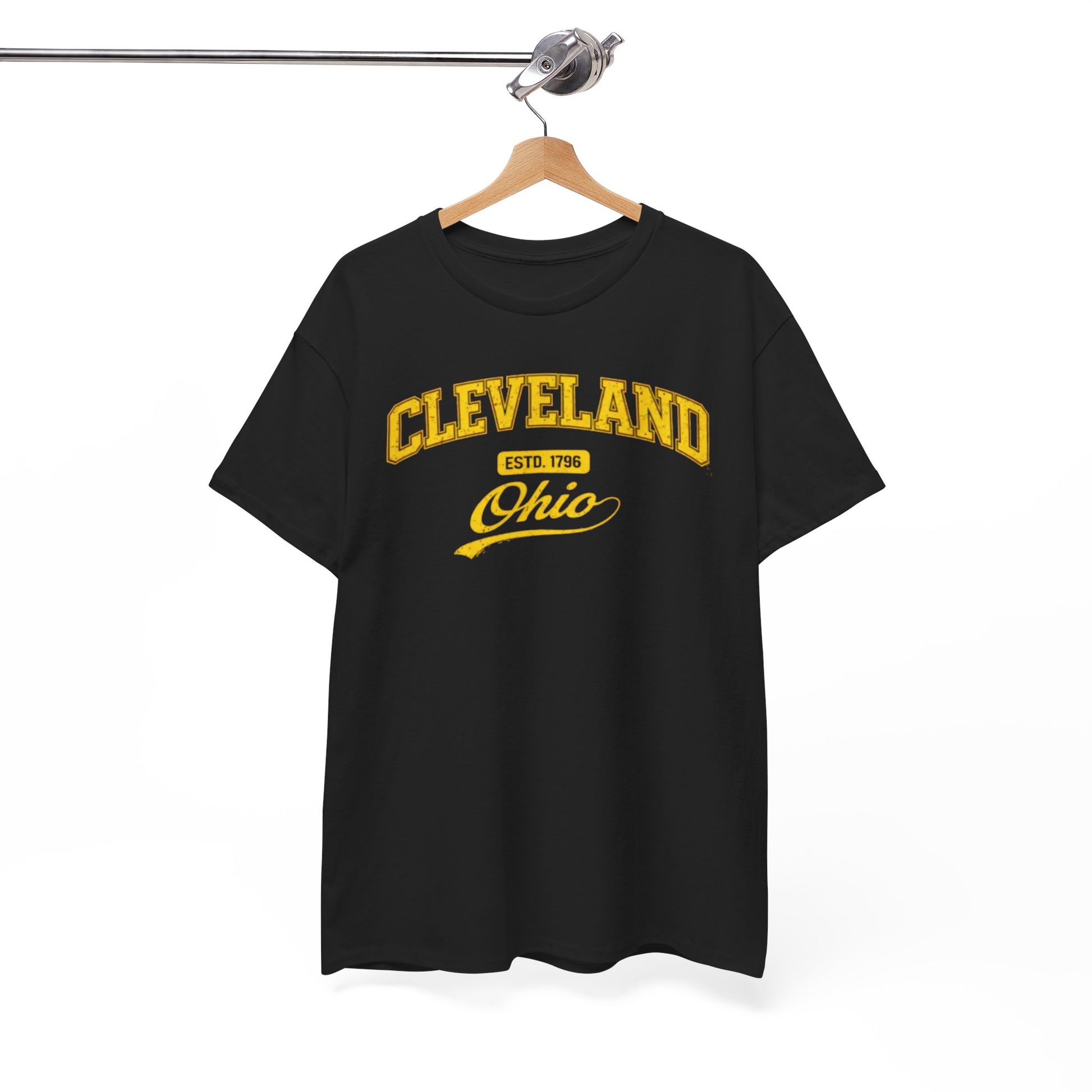 Cleveland Ohio Vintage Script Tee — Retro T-Shirt streetwear fashion product image 3