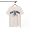 White Smoke New Orleans 504 Louisiana Tee — The Big Easy City  T-Shirt