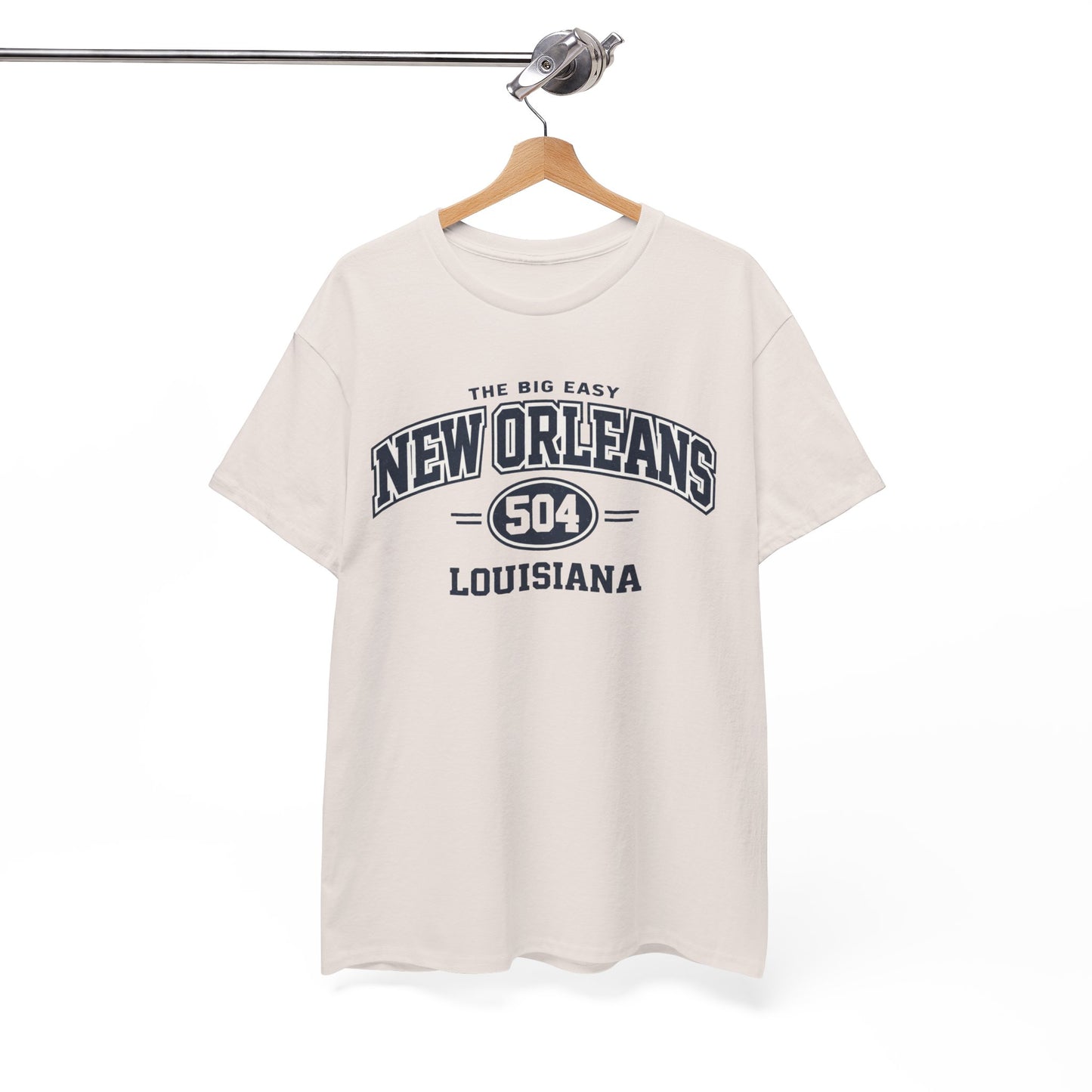 New Orleans 504 Louisiana Tee — The Big Easy City  T-Shirt