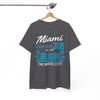 White Smoke Miami Ocean Drive 305 Graphic T-Shirt – The Magic City Streetwear Tee